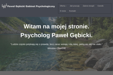 Psycholog Paweł Gębicki - Gabinet Psychologiczny Otwock