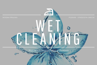 Wet Cleaning - Pranie i prasowanie Poznań
