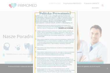 Poradnia Zdrowia Primomed - Usługi Stomatologiczne Nowy Sącz