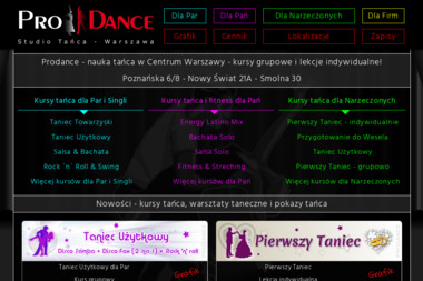Studio Tańca Prodance - Szkoła Tańca Warszawa