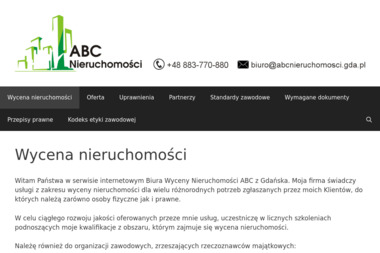 Biuro Wyceny Nieruchomości ABC - Wyceny Mieszkań Gdańsk