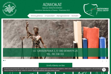 Adwokat Mariusz Świętochowski - Kancelaria Adwokacka & Prawno-Finansowa SLG - Kancelaria Adwokacka Siemiatycze