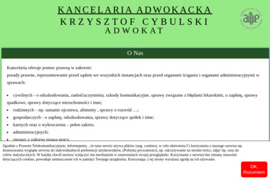 Kancelaria Adwokacka Krzysztof Cybulski - Adwokat Prawa Karnego Wołomin
