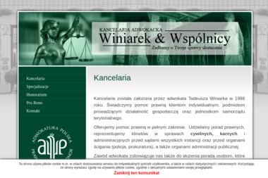 Kancelaria Adwokacka Winiarek & Wspólnicy - Prawo Rodzinne Garwolin