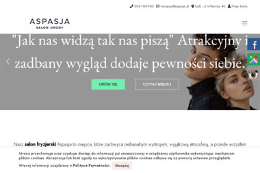 ASPASJA Salon Urody - Salon Urody Ł&Oacute;DŹ
