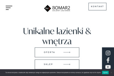 BOMAR 2 - Wyposażenie łazienki Nowy Sącz