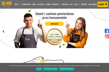 Cud i Miód - catering dietetyczny - Firma Cateringowa Poznań
