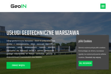 Geologiczna Obsługa Inwestycji GeoIN - Perfekcyjne Zagęszczenie Gruntu w Warszawie