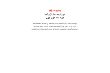 HB Media - Projektowanie Stron WWW Jastrzębie-Zdrój