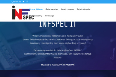 InfSpec - Strona www Lubin