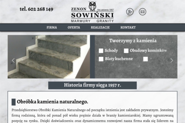 Przedsiębiorstwo Obróbki Kamienia Naturalnego - Kamieniarstwo Olsztyn