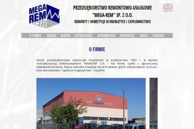 PRU MEGA-REM Sp. z o. o. - Konserwacja Kotłowni Kraków