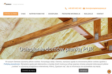 DAMBUD - izolacje natryskowe - Docieplenia Budynków Kielce