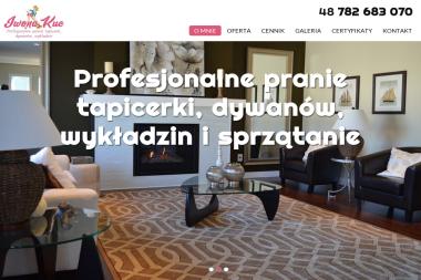 PROFESJONALNE PRANIE TAPICERKI, DYWANÓW, WYKŁADZIN I SPRZĄTANIE - IWONA KUC - Czyszczenie Tapicerki Bolków