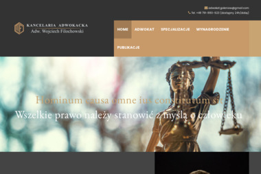Adwokat Wojciech Filochowski - Kancelaria Adwokacka - Kancelaria Adwokacka Goleniów