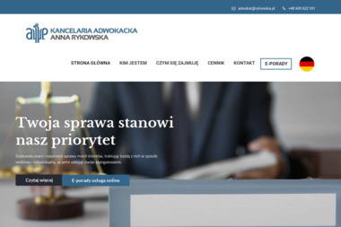 Kancelaria Adwokacka - Adwokat Anna Rykowska - Adwokat Pruszków