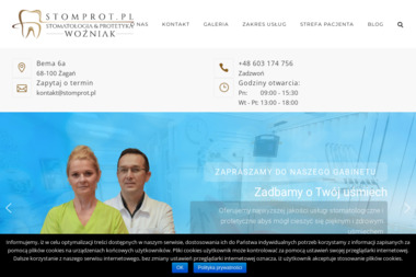 STOMPROT - Usługi Stomatologiczne ŻAGAŃ