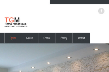 TGM Firma Remontowa - Sufit Napinany w Łazience Wrocław