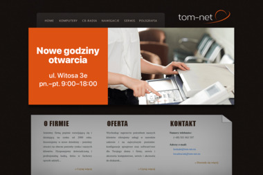 Tom-Net - Obsługa Informatyczna Firm Krosno
