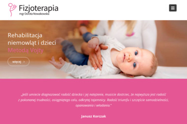 Dorota Nowakowska Rehabilitacja dzieci i niemowląt - Masaże Rehabilitacyjne Poznań