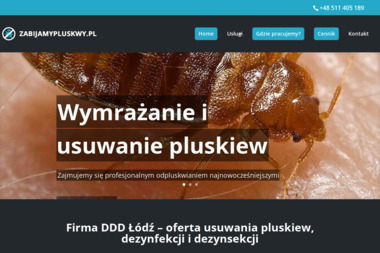 Firma DDD - Zwalczanie Prusaków Łódź
