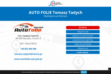 Auto Folie - Przyciemnianie szyb Wyrzysk