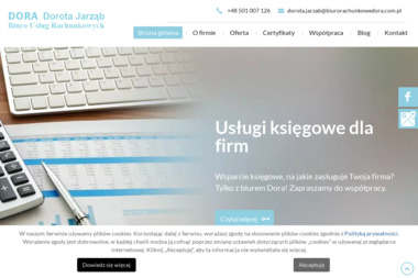 DORA Biuro Rachunkowe Dorota Jarząb - Księgowanie Przychodów i Rozchodów Wrocław