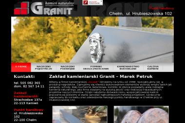 Zakład kamieniarski GRANIT - Kamieniarstwo Chełm