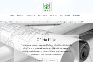 „HEKO” Sp. z o.o. - Projektowanie instalacji sanitarnych Poznań