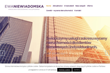 EWA NIEWIADOMSKA Kancelaria Rzeczoznawcy Majątkowego - Wyceny Mieszkań Łódź