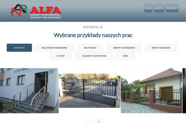 Firma ALFA - Schody metalowe Godziesze Małe