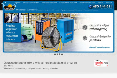 Suche mieszkanie - Osuszanie Warszawa
