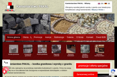 Kamieniarstwo PAKAL - Krawężniki Granitowe Strzegom
