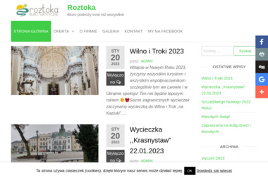 Biuro Turystyczne Roztoka - Biuro Podróży Zamość