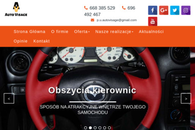 AUTO VISAGE - Tapicer Samochodowy Łodygowice
