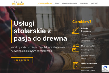 Usługi stolarskie - Schody Drewniane Zagnańsk