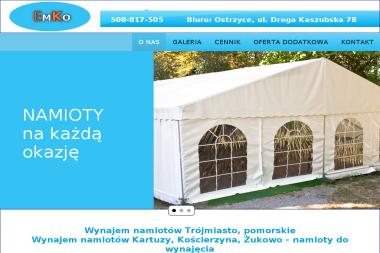 Emko - Wynajem namiotów Ostrzyce