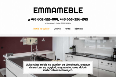 Emma Meble - Meble do sypialni Mirków