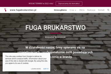 FUGA Brukarstwo Krzysztof Wiśniewski - Układanie kostki granitowej Piaseczno