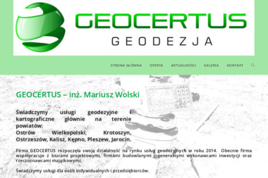 GEOCERTUS - Usługi Geodezyjne Ostrów Wielkopolski