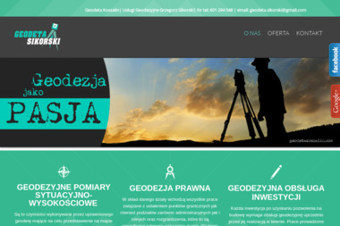 Geodeta Sikorski - Usługi Geodezyjno-Kartograficzne - Firma Geodezyjna Koszalin