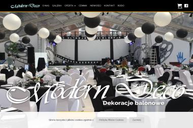 Modern Deco - Balony z helem Bielsko-Biała