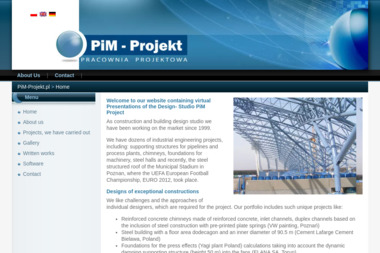 PiM Projekt - Projekt Hali Magazynowej Poznań