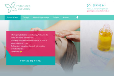 Gabinet kosmetyczny &bdquo;Podarunek dla urody&rdquo; - Makijaż Studni&oacute;wkowy Kalisz