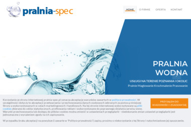 PRALNIA WODNA SPEC - Prasowalnia Poznań
