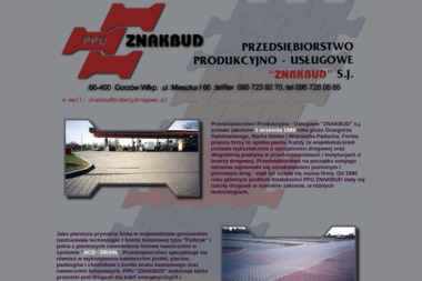 Znakbud - Usługi Minikoparką Gorzów Wielkopolski