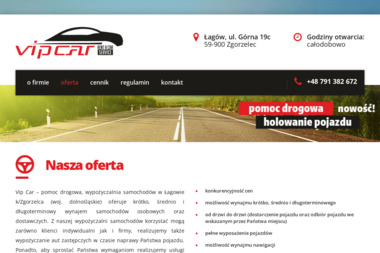 VIP CAR - Wypożyczalnia samochodów Zgorzelec