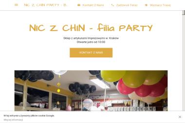 NIC Z CHIN PARTY - Balony z Helem - Balony z helem Kraków
