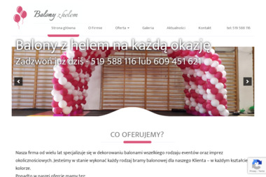 BALONY Z HELEM - Balony z helem Warszawa