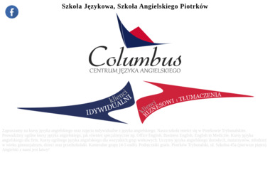 "COLUMBUS" CENTRUM JĘZYKA ANGIELSKIEGO - Szkoła Językowa Piotrków Trybunalski